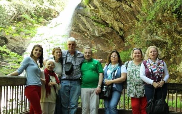 Turks at Dry Falls